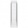 Kosze gabionowe, 14 szt, 200x50x180/200cm, galwanizowane żelazo
