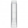 Kosze gabionowe, 20 szt, 200x30x120/140cm, galwanizowane żelazo
