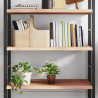 Półka, 80x60x(2-4) cm, surowe lite drewno dębowe