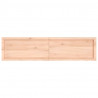 Półka, 160x40x(2-4) cm, surowe lite drewno dębowe
