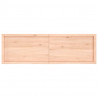 Półka, 160x50x(2-4) cm, surowe lite drewno dębowe