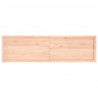 Półka, 180x50x(2-4) cm, surowe lite drewno dębowe