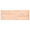 Półka, 180x60x(2-4) cm, surowe lite drewno dębowe