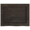 Półka, ciemnobrązowa, 40x30x(2-4) cm, wykończone drewno dębowe