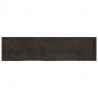 Półka, ciemnobrązowa, 200x50x(2-4) cm, wykończone drewno dębowe