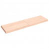 Blat stołu, 140x40x(2-6)cm surowy, lity dąb naturalną krawędzią