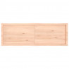 Blat stołu, 160x50x(2-4)cm surowy, lity dąb naturalną krawędzią