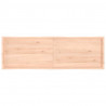 Blat stołu, 200x60x(2-6)cm, surowy lity dąb naturalną krawędzią