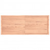 Blat, jasnobrązowy 160x60x(2-6) cm drewno z naturalną krawędzią