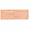 Blat, jasnobrązowy 180x60x(2-4)cm drewno z naturalną krawędzią