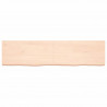 Blat stołu, 160x40x(2-6) cm, surowe drewno dębowe
