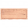 Blat do stołu, jasnobrązowy, 100x40x(2-4)cm, lite drewno dębowe