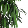 Sztuczne drzewko mango, 1050 liści, 200 cm, zielone