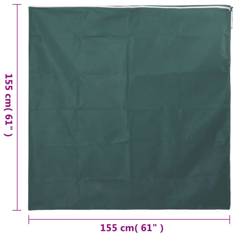 Kaptury ochronne na rośliny, suwak, 2 szt., 70 g/m² 1,55x1,55 m
