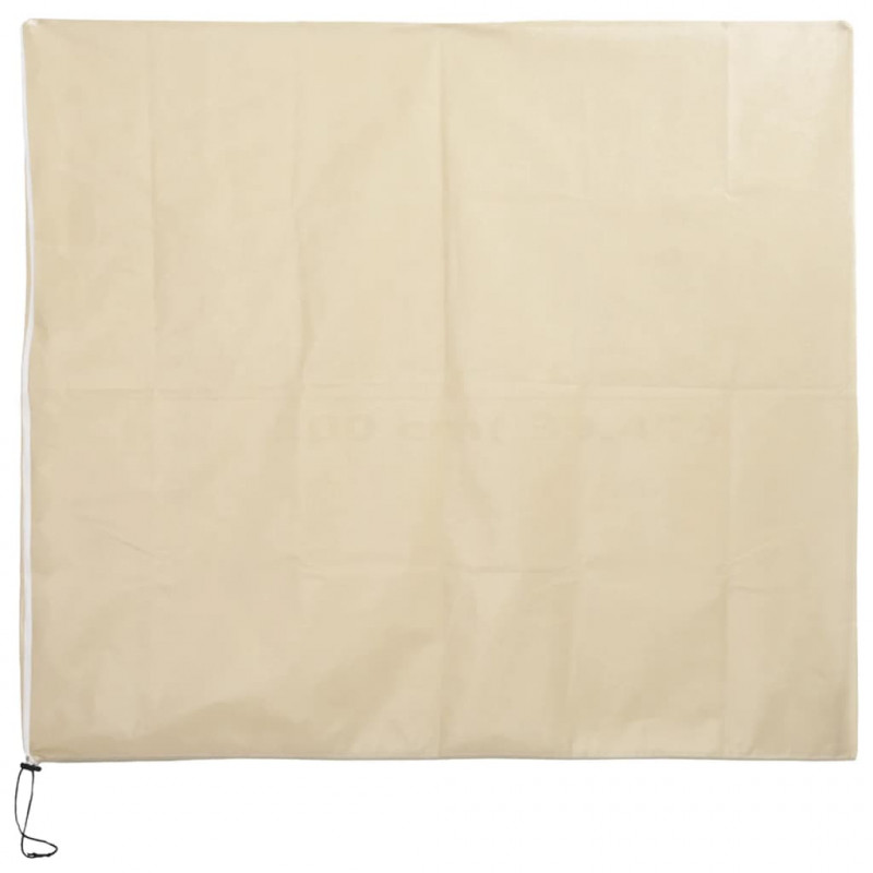 Kaptury ochronne z suwakiem, 2 szt., 70 g/m² 3,93x3,5 m