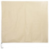 Kaptury ochronne z suwakiem, 2 szt., 70 g/m² 3,93x3,5 m