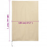 Kaptury ochronne z suwakiem, 10 szt., 70 g/m², 1,2x1,8 m