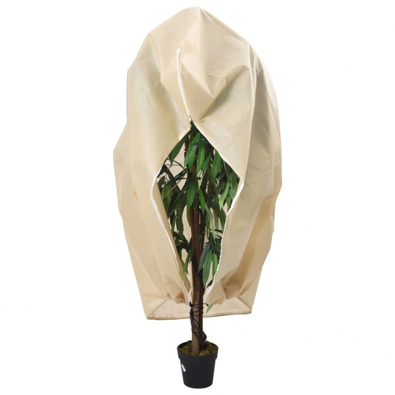 Kaptury ochronne z suwakiem, 4 szt., 70 g/m², 3,14x2,5 m