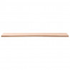 Blat do biurka, 110x(55-60)x2,5 cm, lite drewno bukowe
