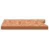 Blat do biurka, 100x(55-60)x4 cm, lite drewno bukowe