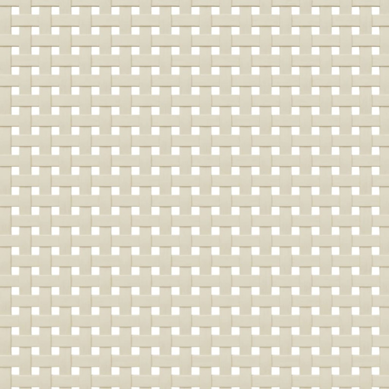Szafka nocna SENJA, imitacja rattanu, czarna 40x35x80 cm, sosna