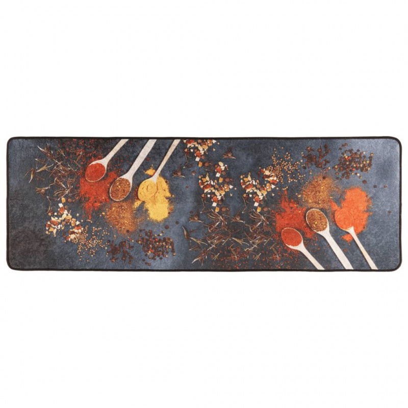 Dywanik kuchenny, kolorowy, 60x180 cm, antypoślizgowy