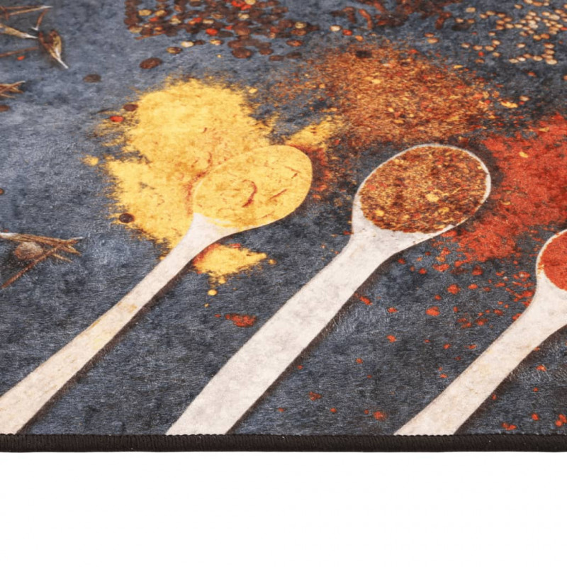 Dywanik kuchenny, kolorowy, 60x180 cm, antypoślizgowy