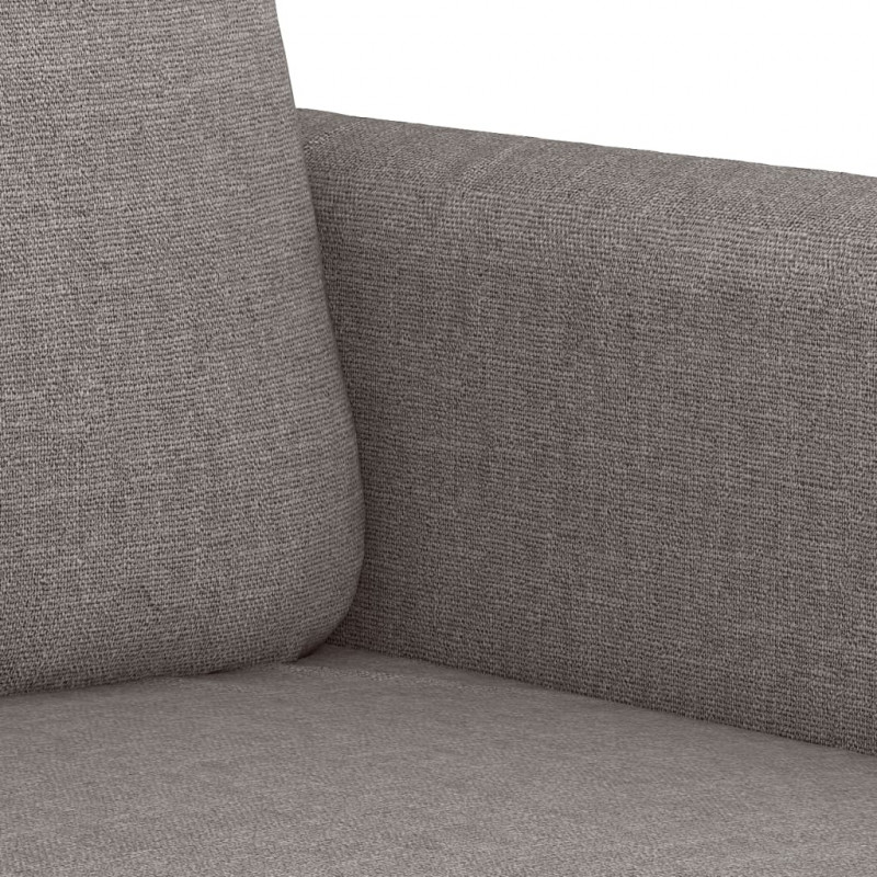 Fotel, taupe, 60 cm, obity tkaniną