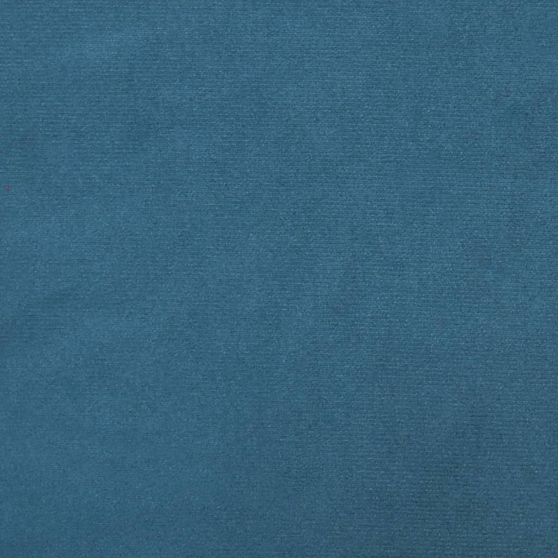 Sofa 2-osobowa, niebieski, 120 cm, tapicerowana aksamitem