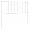Metalowe wezgłowie, białe, 107 cm