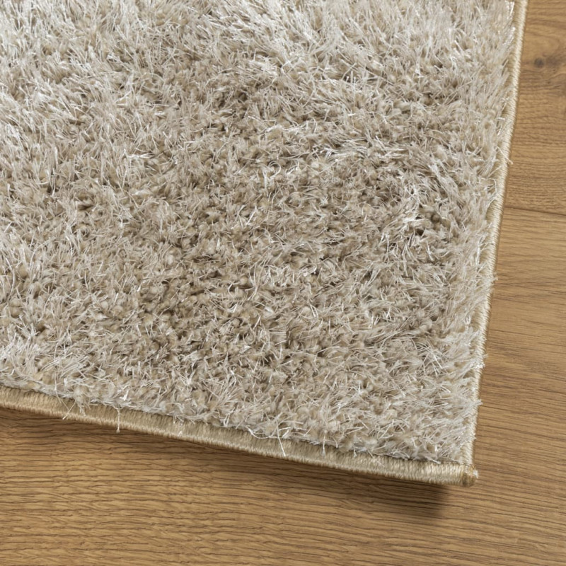 Dywan ISTAN z długim runem, połyskujący, beżowy, 240x340 cm