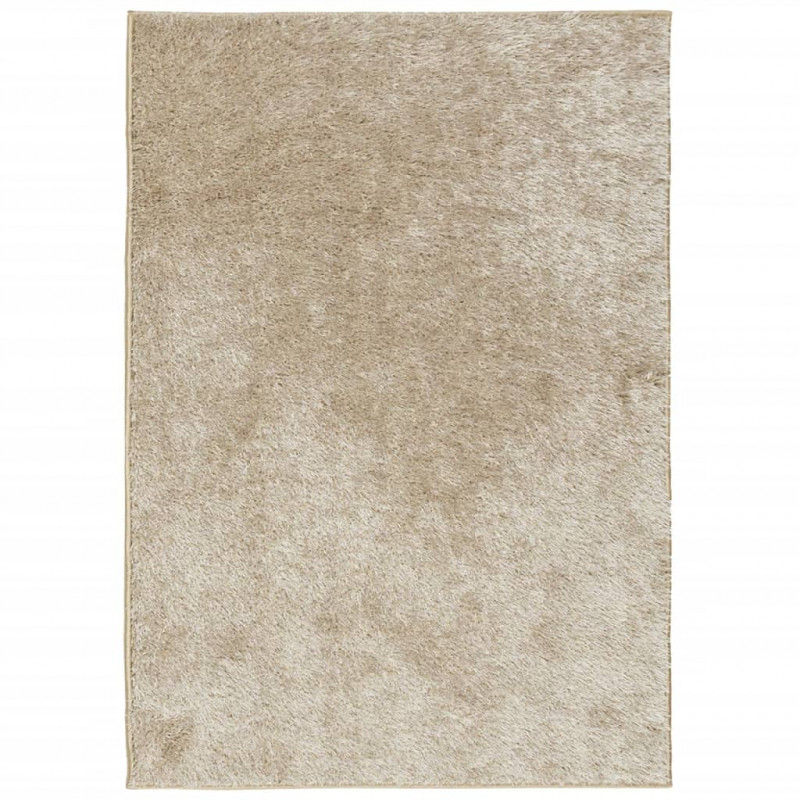 Dywan ISTAN z długim runem, połyskujący, beżowy, 160x230 cm