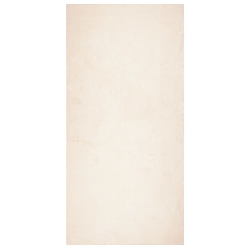 Dywan HUARTE z krótkim włosiem, beżowy, 100x200 cm