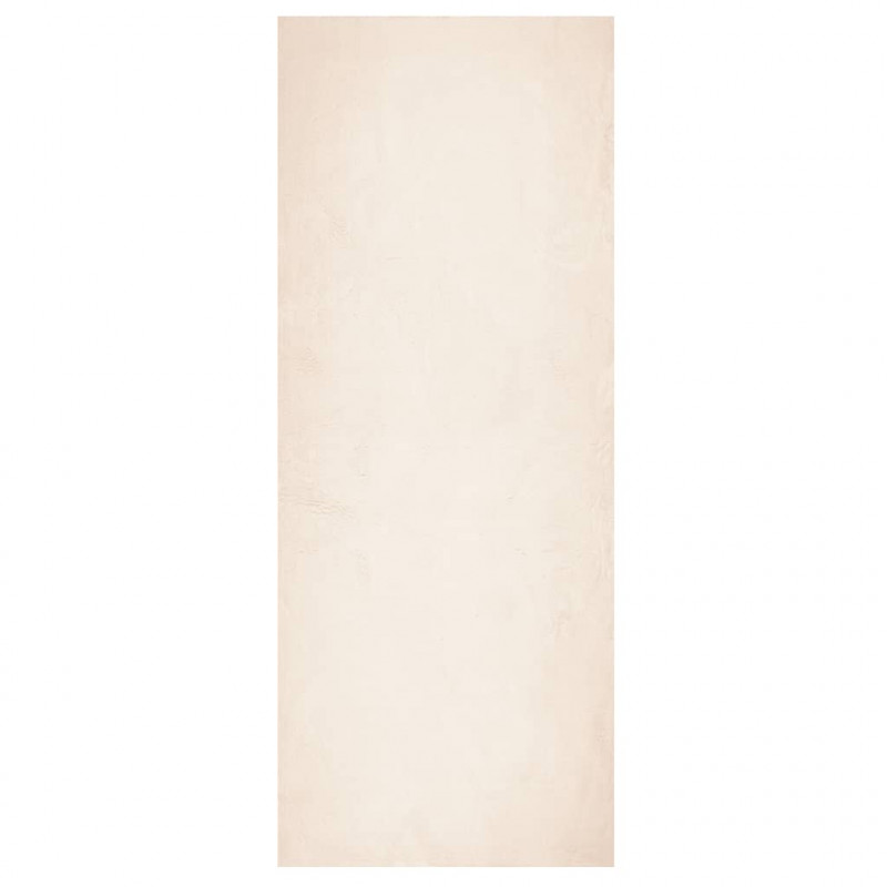 Dywan HUARTE z krótkim włosiem, beżowy, 80x200 cm