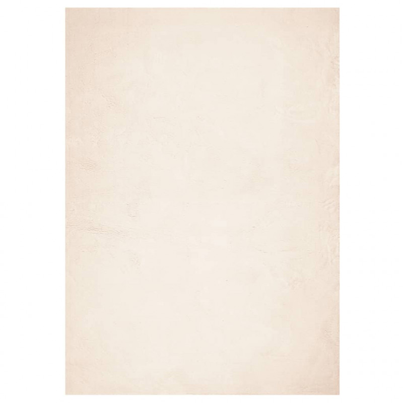 Dywan HUARTE z krótkim włosiem, beżowy, 160x230 cm