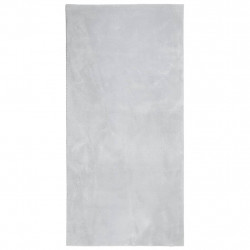 Dywan HUARTE z krótkim włosiem, szary, 100x200 cm