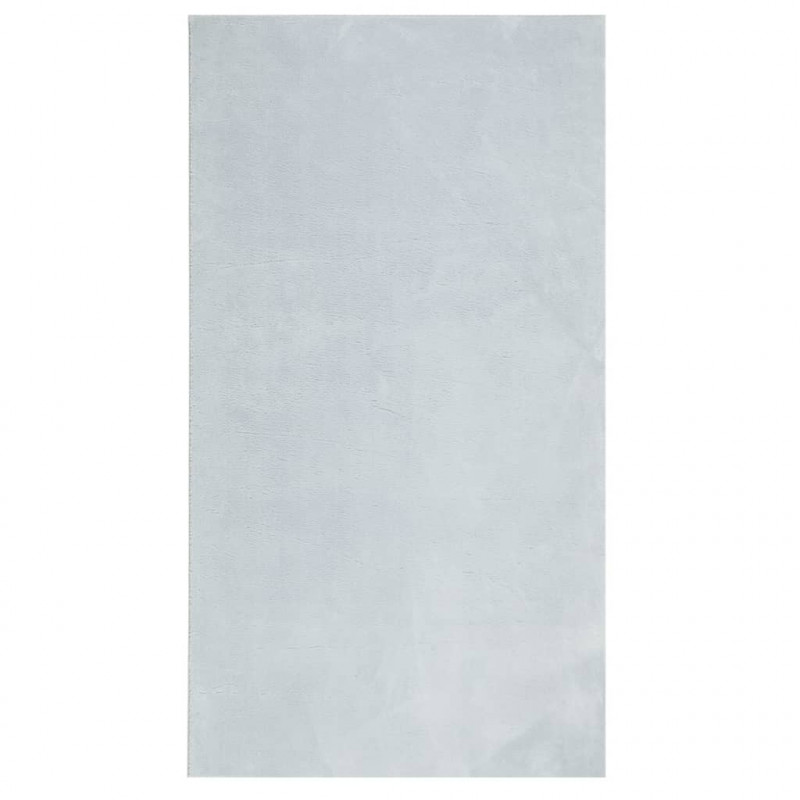 Dywan HUARTE z krótkim włosiem, niebieski, 60x110 cm