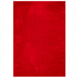 Dywan HUARTE z krótkim włosiem, czerwony, 120x170 cm