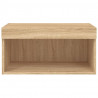 Szafka pod TV, z oświetleniem LED, dąb sonoma, 60x30x30 cm