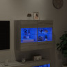 Ścienna szafka TV z LED, szary dąb sonoma, 78,5x30x60,5 cm