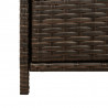 Szafka ogrodowa, brązowa, 83x45x76 cm, polirattan