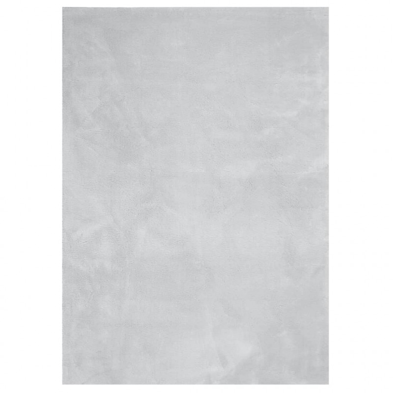 Dywan HUARTE z krótkim włosiem, szary, 200x280 cm