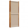 Parawan 5-panelowy, taupe, 350x180 cm