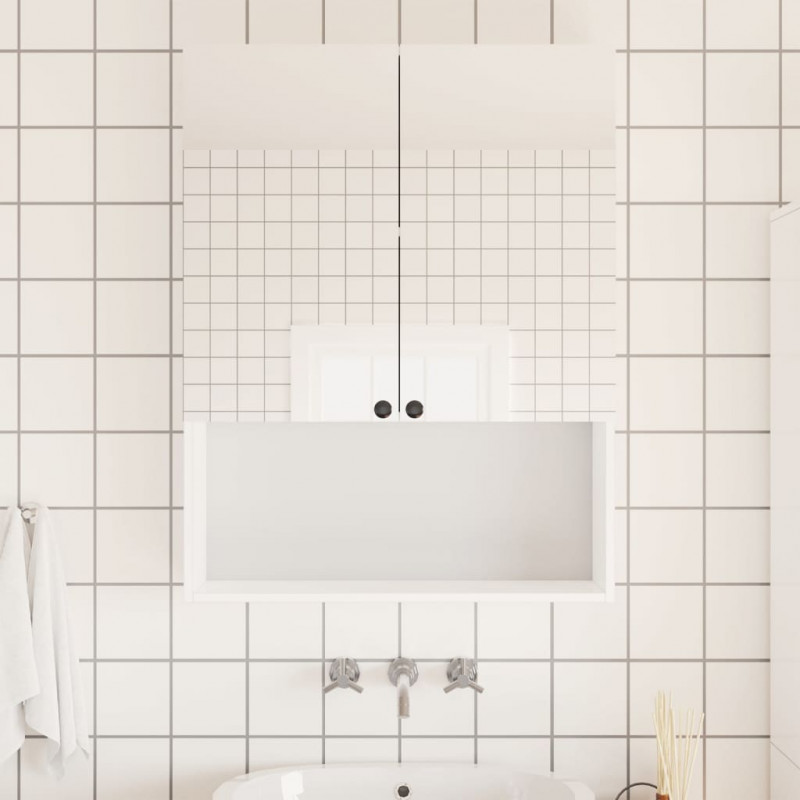 Folie lustrzane, 2 szt., samoprzylepne, 60x100 cm, PET