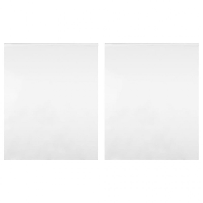 Folie lustrzane, 2 szt., samoprzylepne, 60x100 cm, PET
