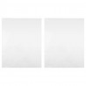 Folie lustrzane, 2 szt., samoprzylepne, 60x100 cm, PET