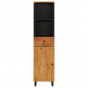 Szafka łazienkowa, 38x33x160 cm, lite drewno akacjowe