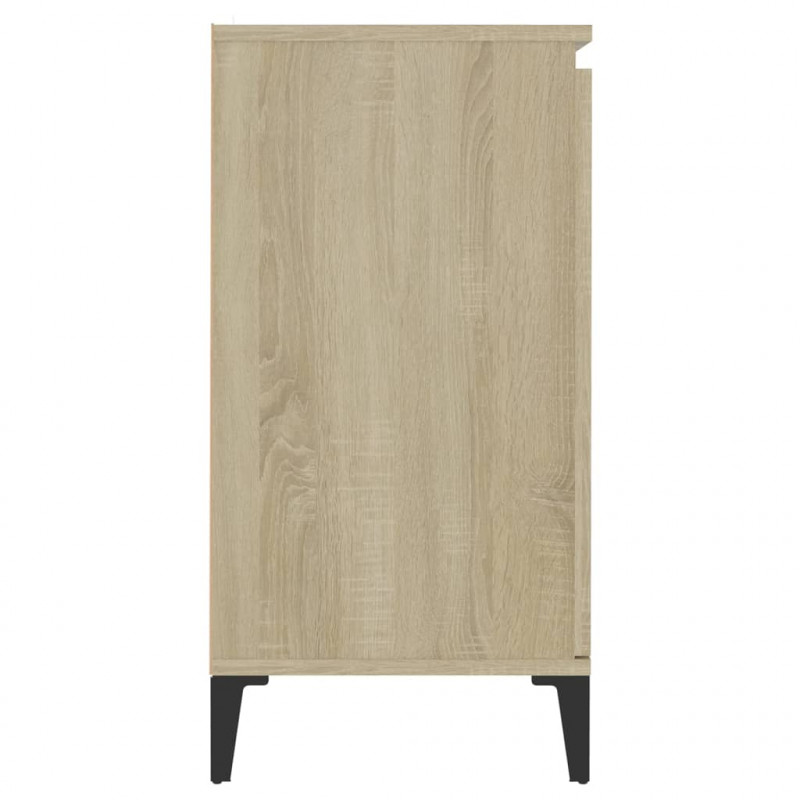 Szafka, dąb sonoma, 60x35x70 cm, materiał drewnopochodny