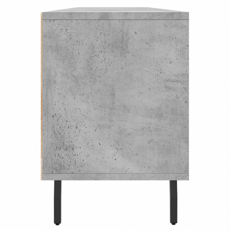 Szafka pod TV, szarość betonu, 150x30x44,5 cm