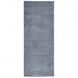 Dywan z długim włosiem PAMPLONA, niebieski, 80x200 cm